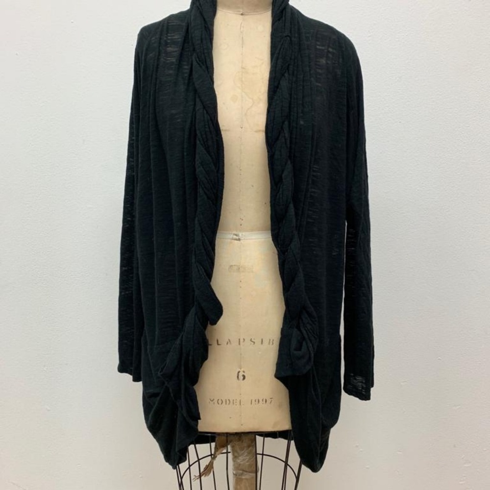 A long oversize cardigan